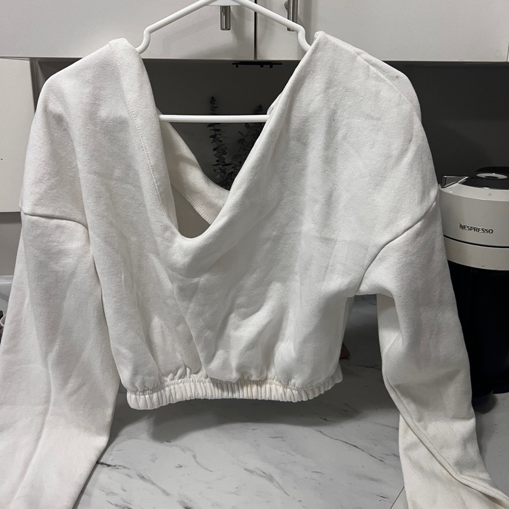 COPY - BooHoo Off-the-Shoulder Crop Sweater